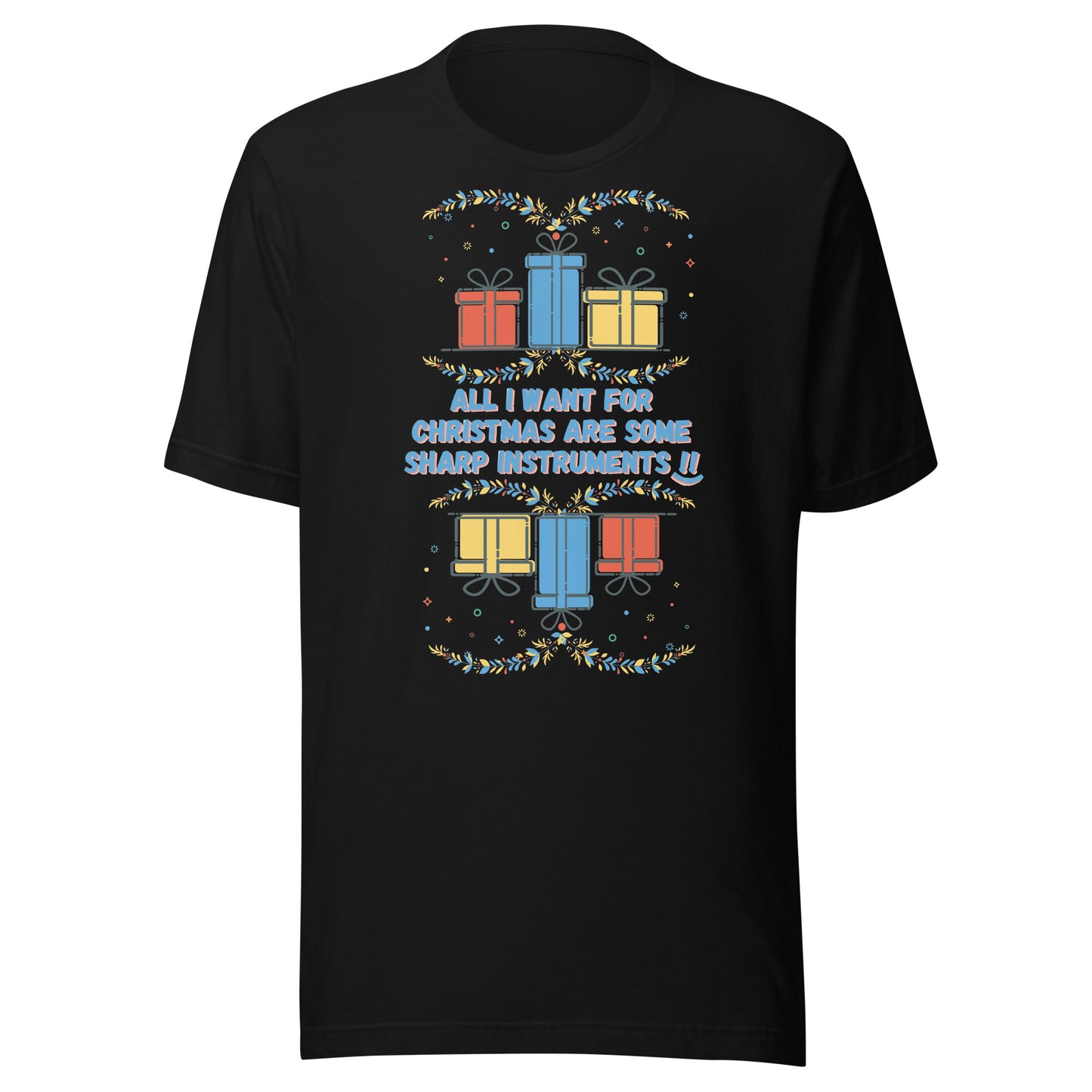 Festive Dental Christmas T-Shirt: All I Want for Christmas