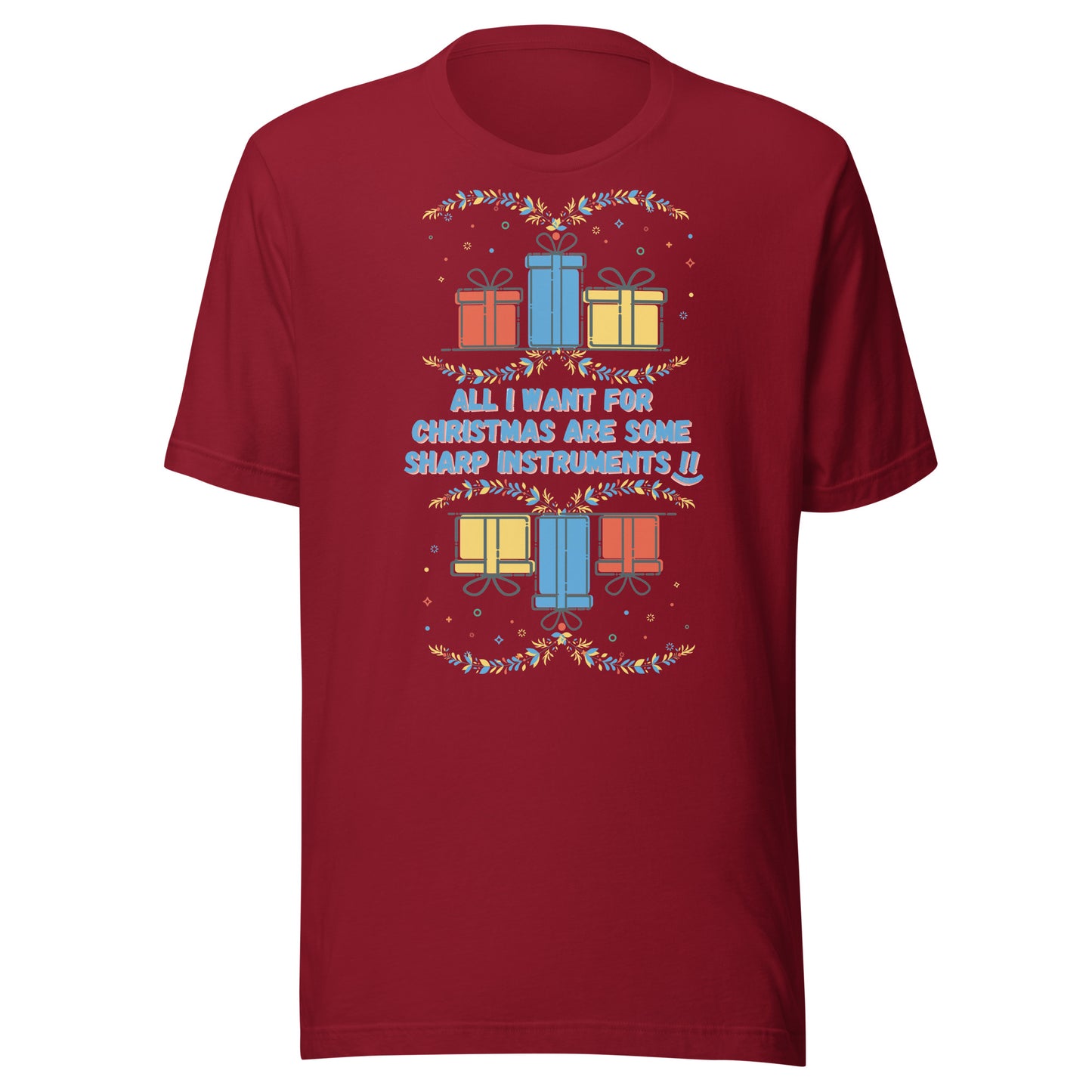 Festive Dental Christmas T-Shirt: All I Want for Christmas