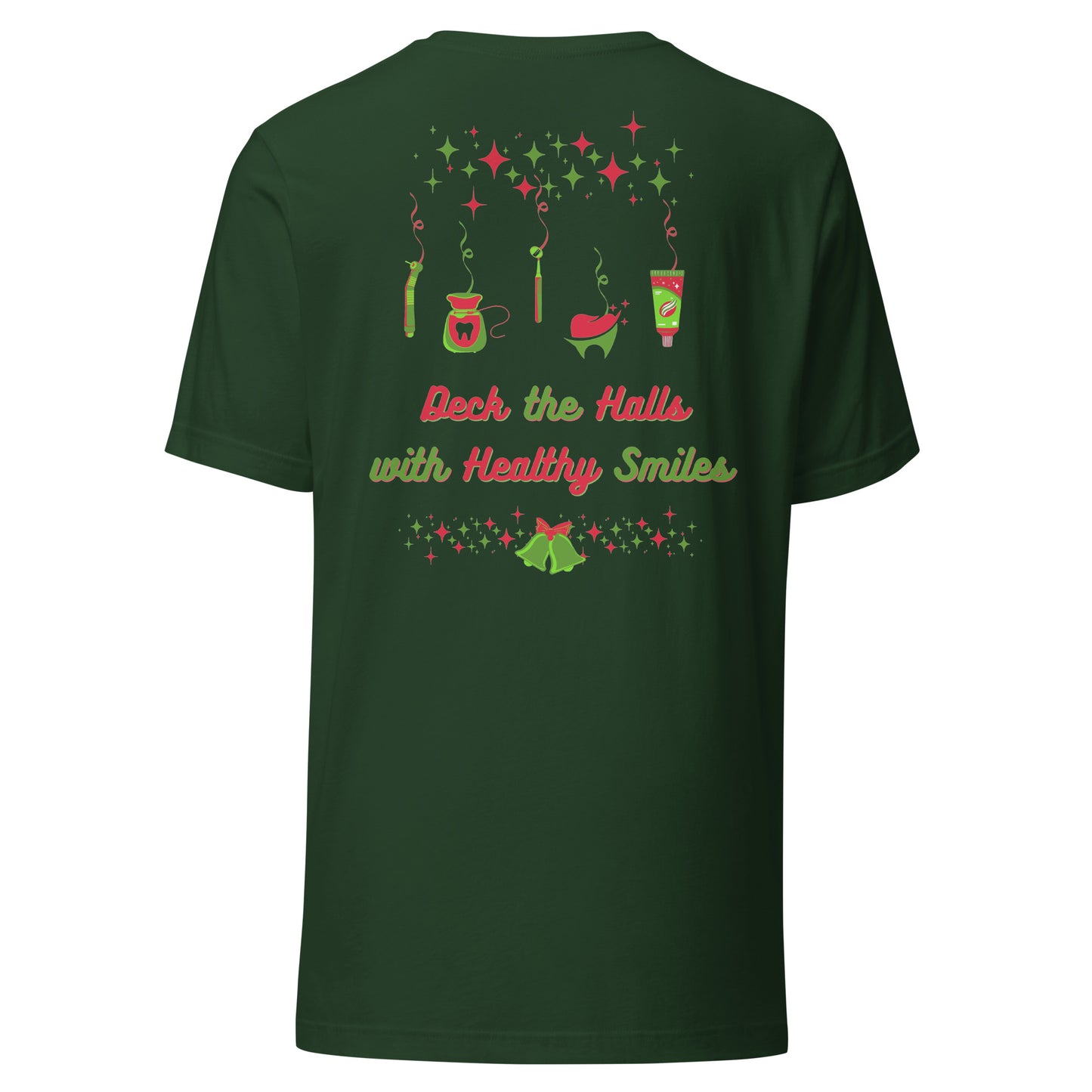 Deck the Halls with Healthy Smiles Christmas Tee