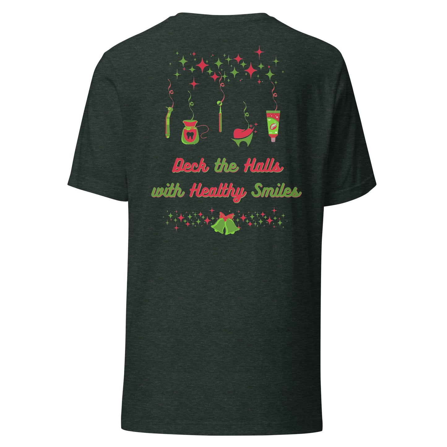 Deck the Halls with Healthy Smiles Christmas Tee