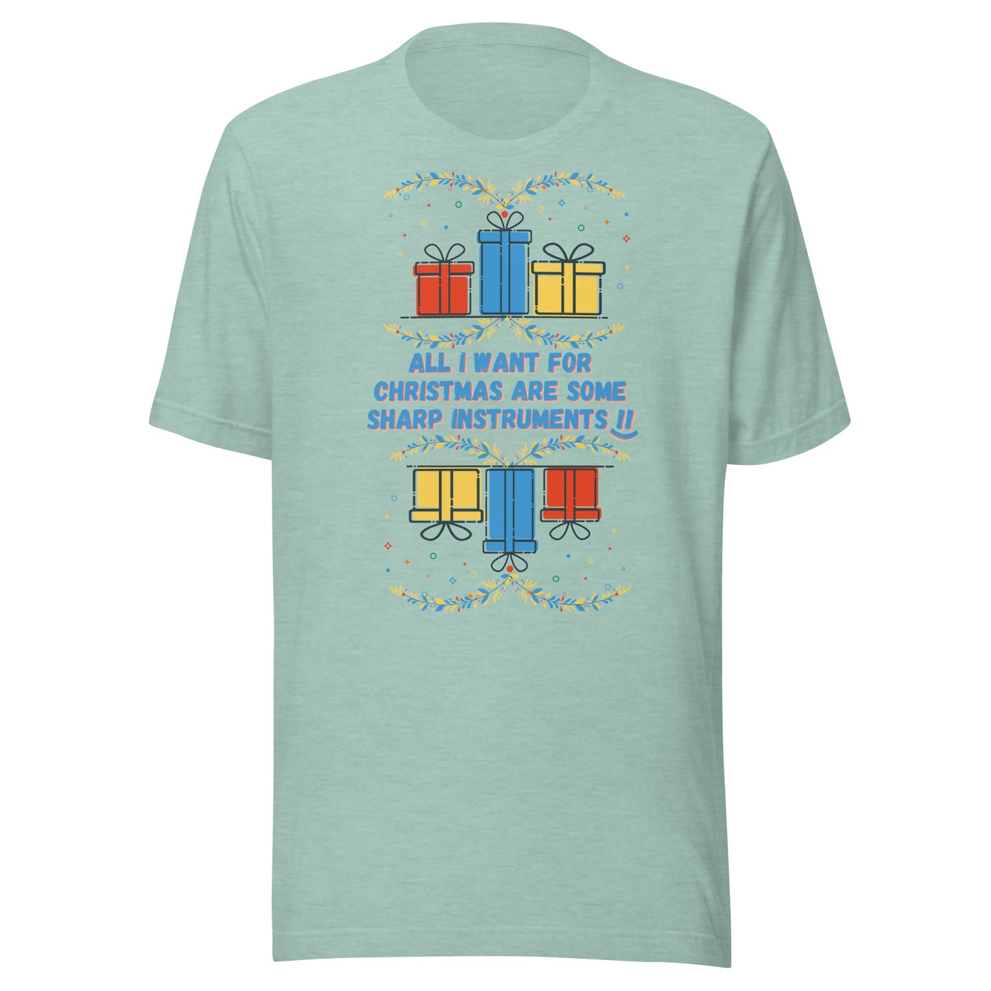 Festive Dental Christmas T-Shirt: All I Want for Christmas