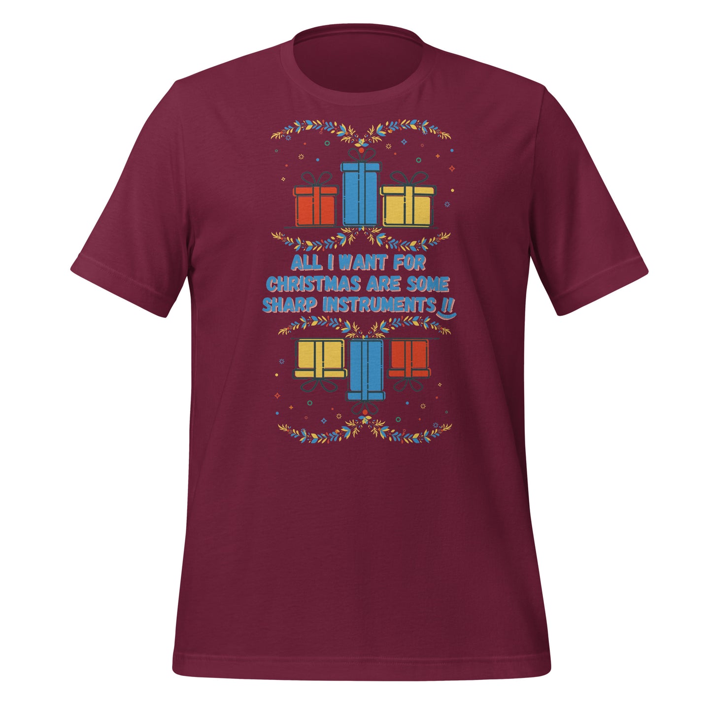 Festive Dental Christmas T-Shirt: All I Want for Christmas