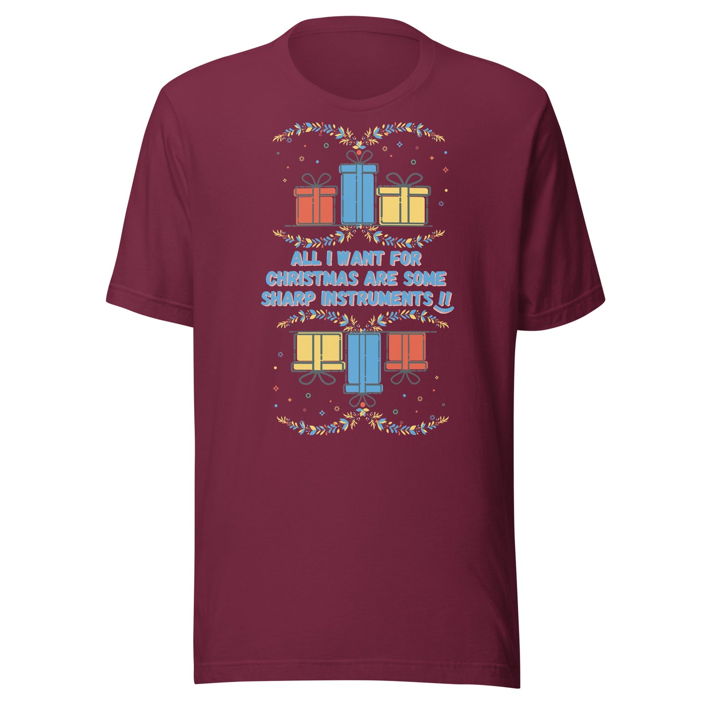 Festive Dental Christmas T-Shirt: All I Want for Christmas