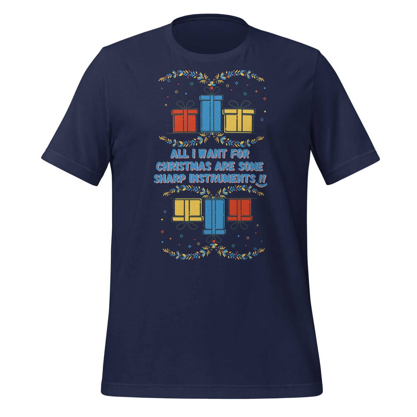 Festive Dental Christmas T-Shirt: All I Want for Christmas