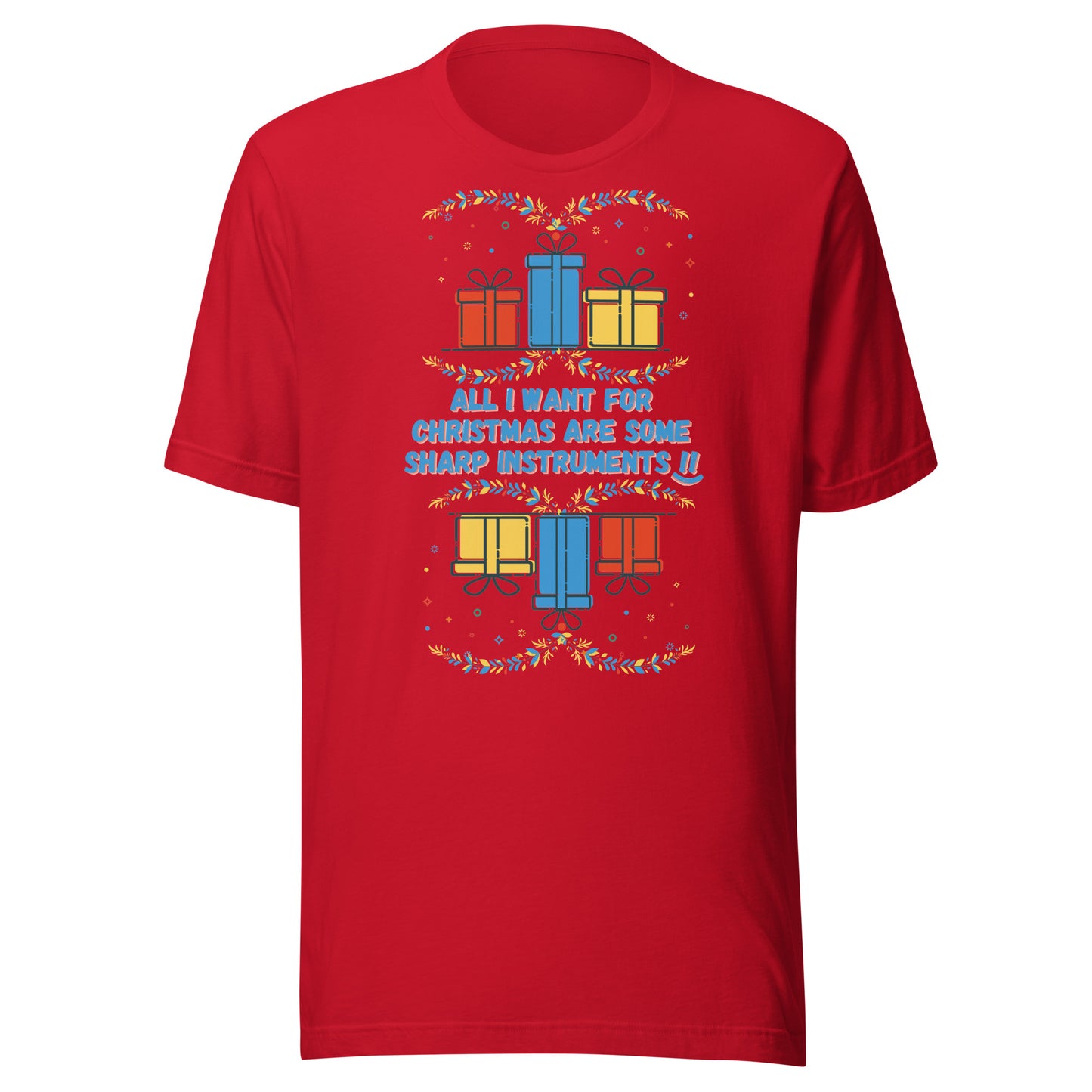 Festive Dental Christmas T-Shirt: All I Want for Christmas