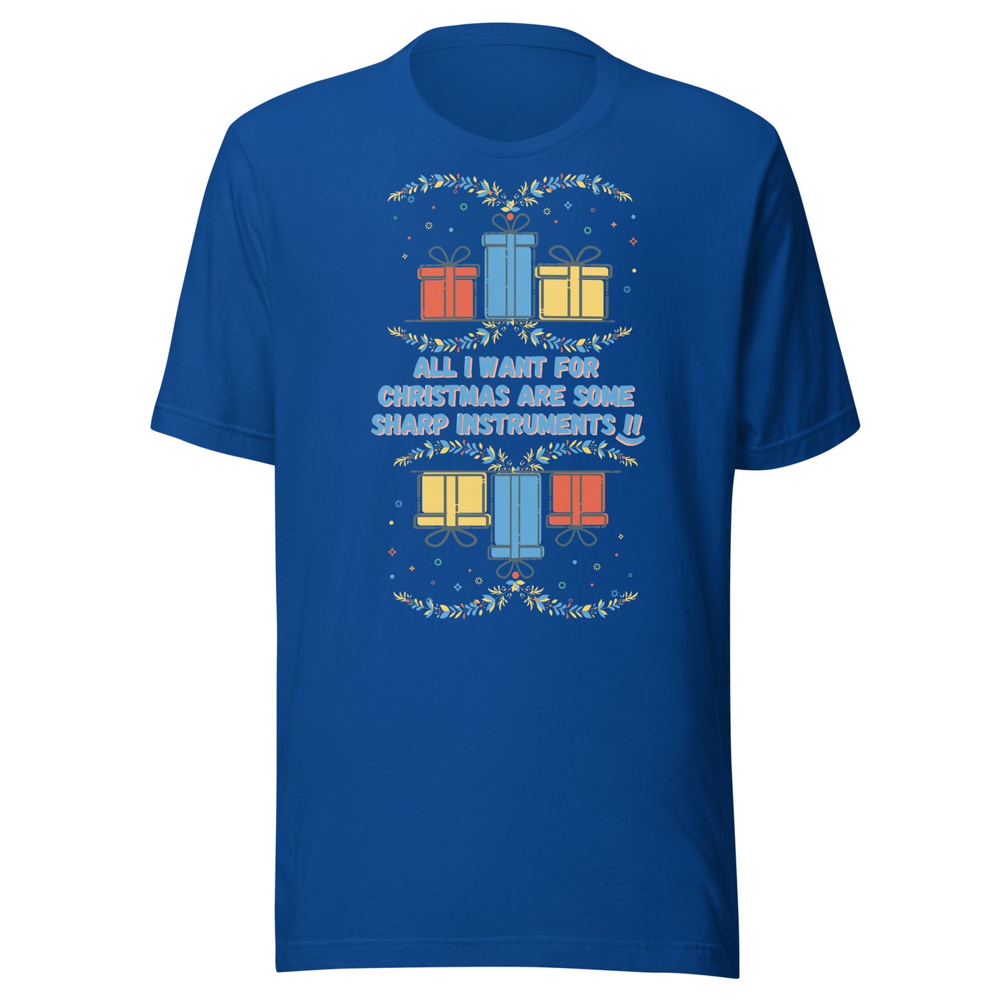 Festive Dental Christmas T-Shirt: All I Want for Christmas