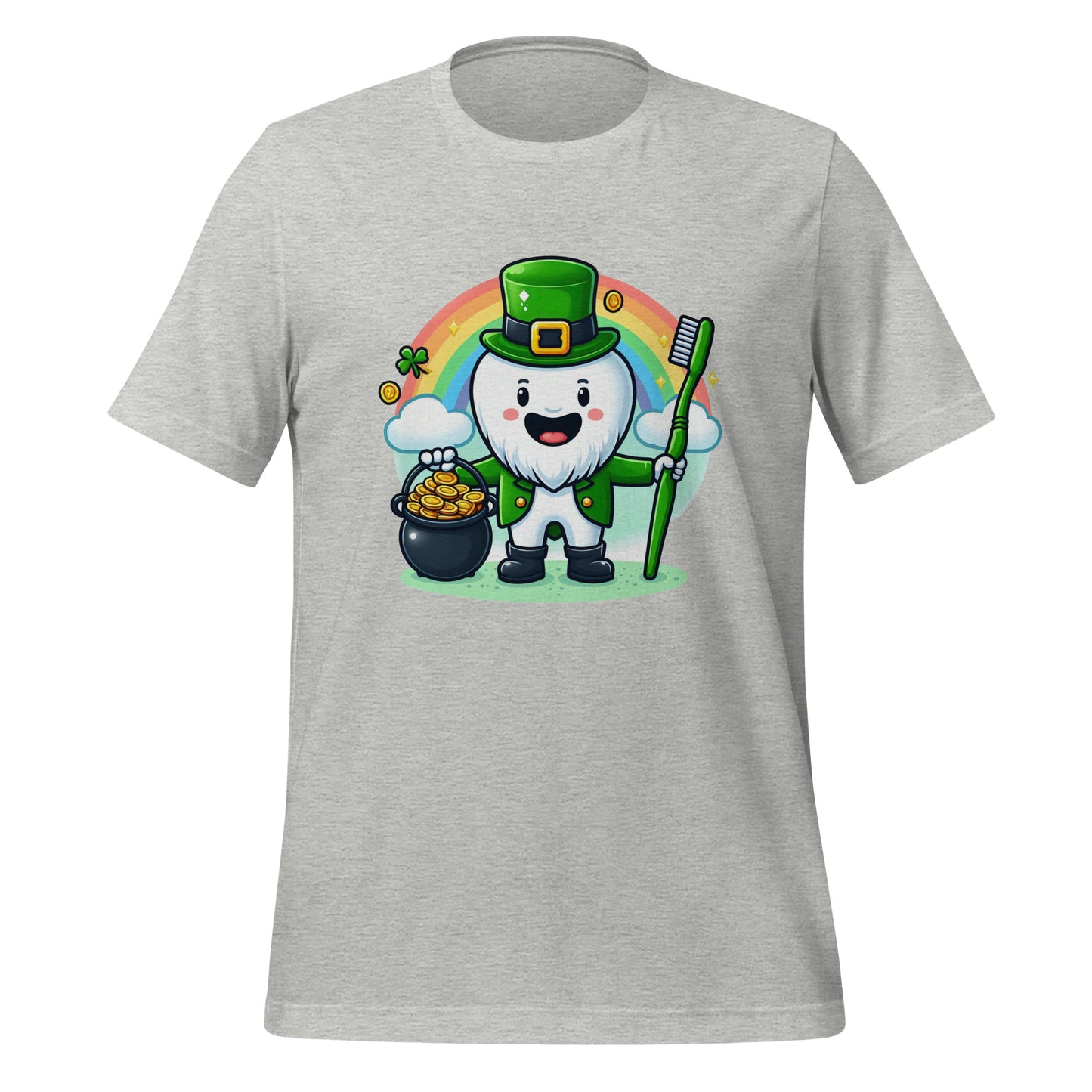 Leprechaun Tooth T-Shirt: A Fun, St. Patrick’s Day-Inspired Design for Dental Fan