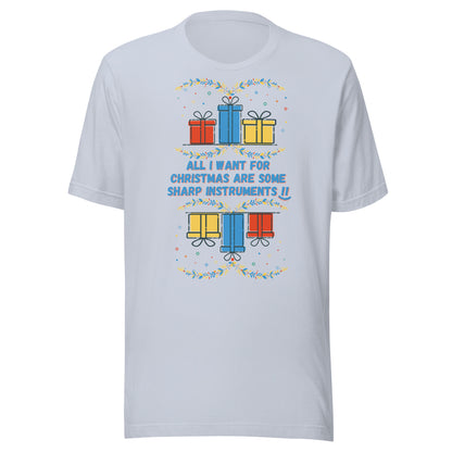 Festive Dental Christmas T-Shirt: All I Want for Christmas