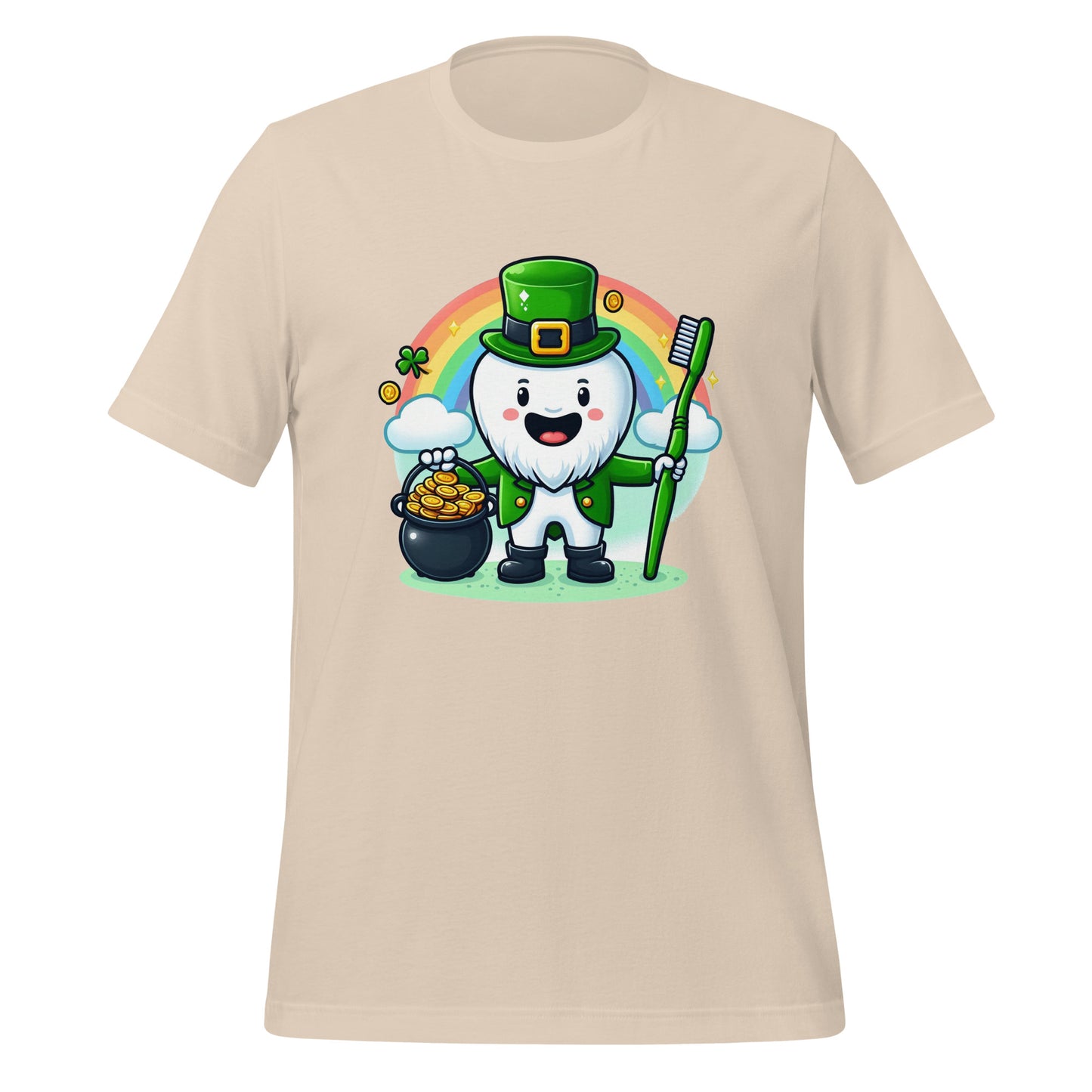 Leprechaun Tooth T-Shirt: A Fun, St. Patrick’s Day-Inspired Design for Dental Fan